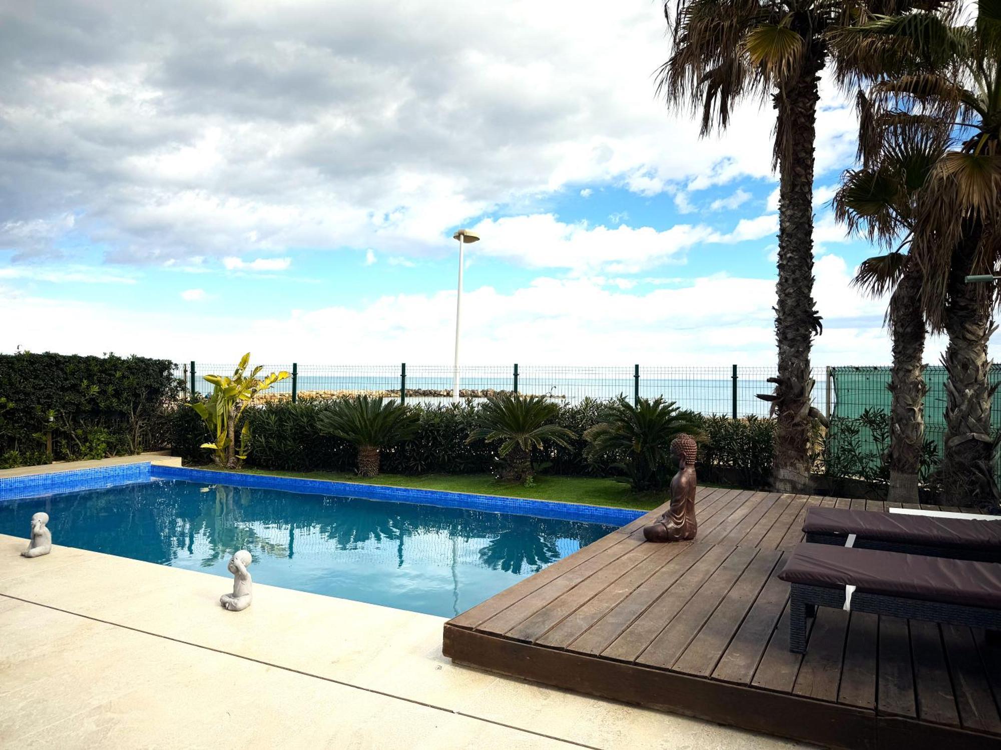 הוילה קויירה Casa Del Mar, Piscina Privada Frente Al Mar מראה חיצוני תמונה