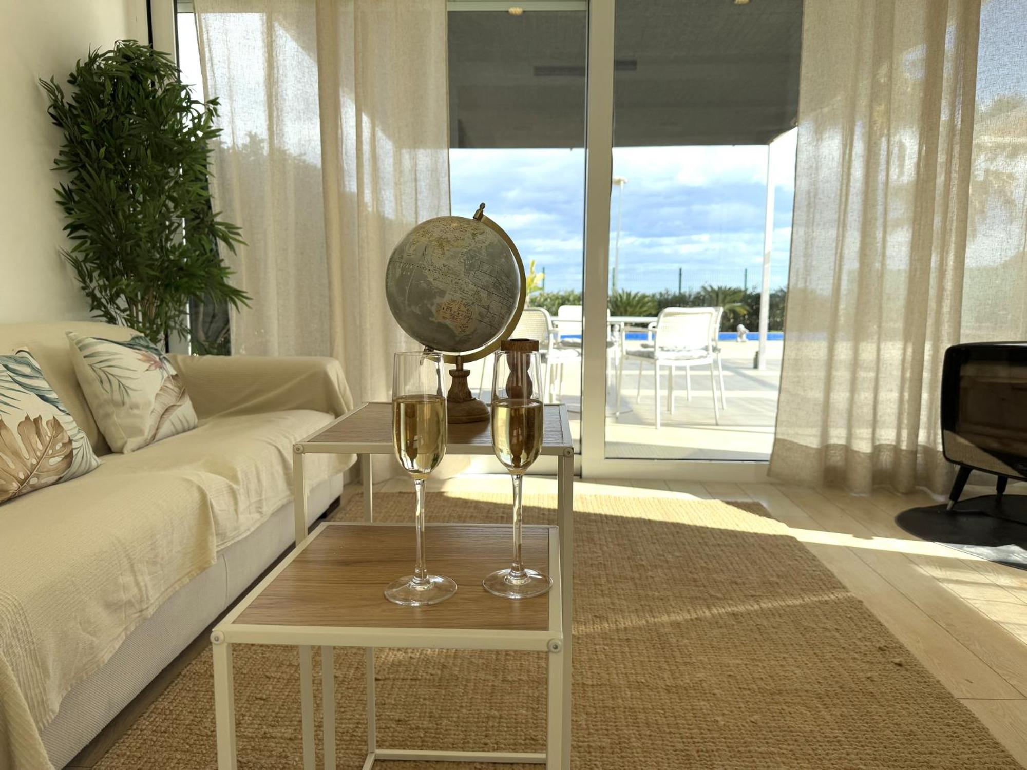הוילה קויירה Casa Del Mar, Piscina Privada Frente Al Mar מראה חיצוני תמונה